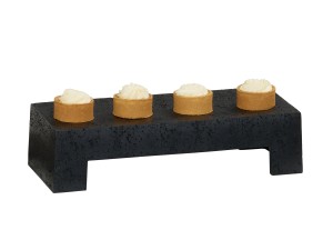 Resin Black 15x11x4 Riser